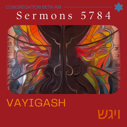 Click to watch Rabbi Kornberg's sermon: Vayigash