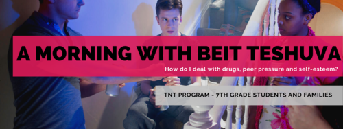 TNT Beit Teshuva learning to deal with peer pressure and self esteem