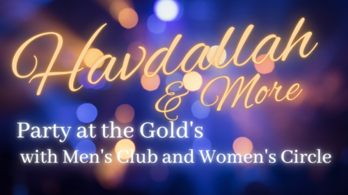 Havdallah and more with Men's Club