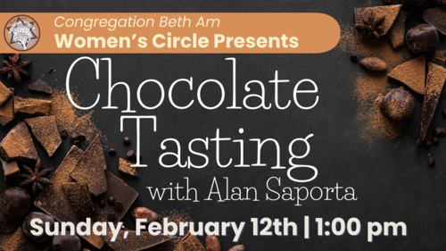 Chocolate Tasting with Alan Saporta